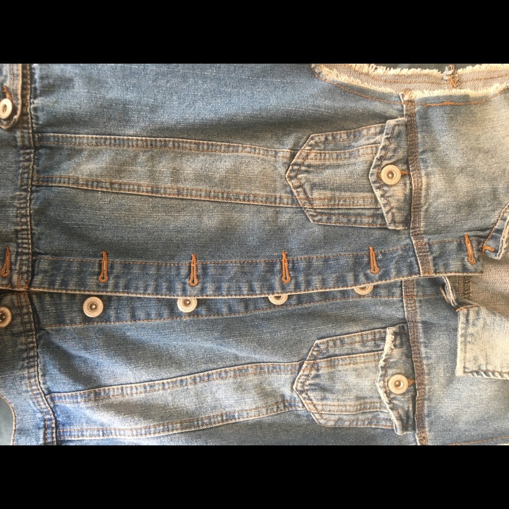 Denim vest